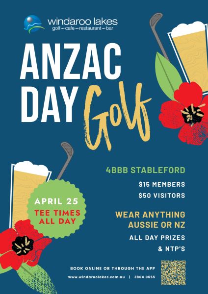Anzac Day Golf 2024 Website