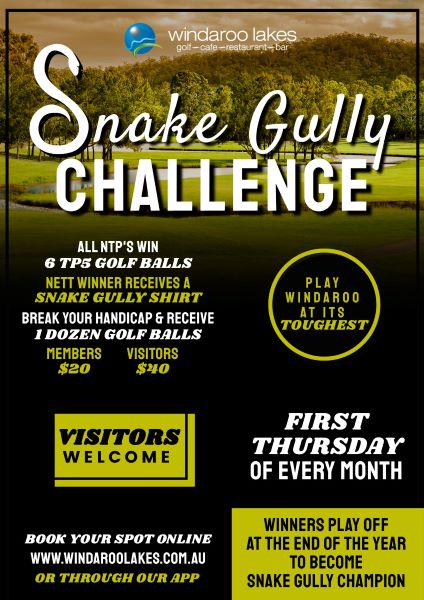 Snake Gully Golf Competition