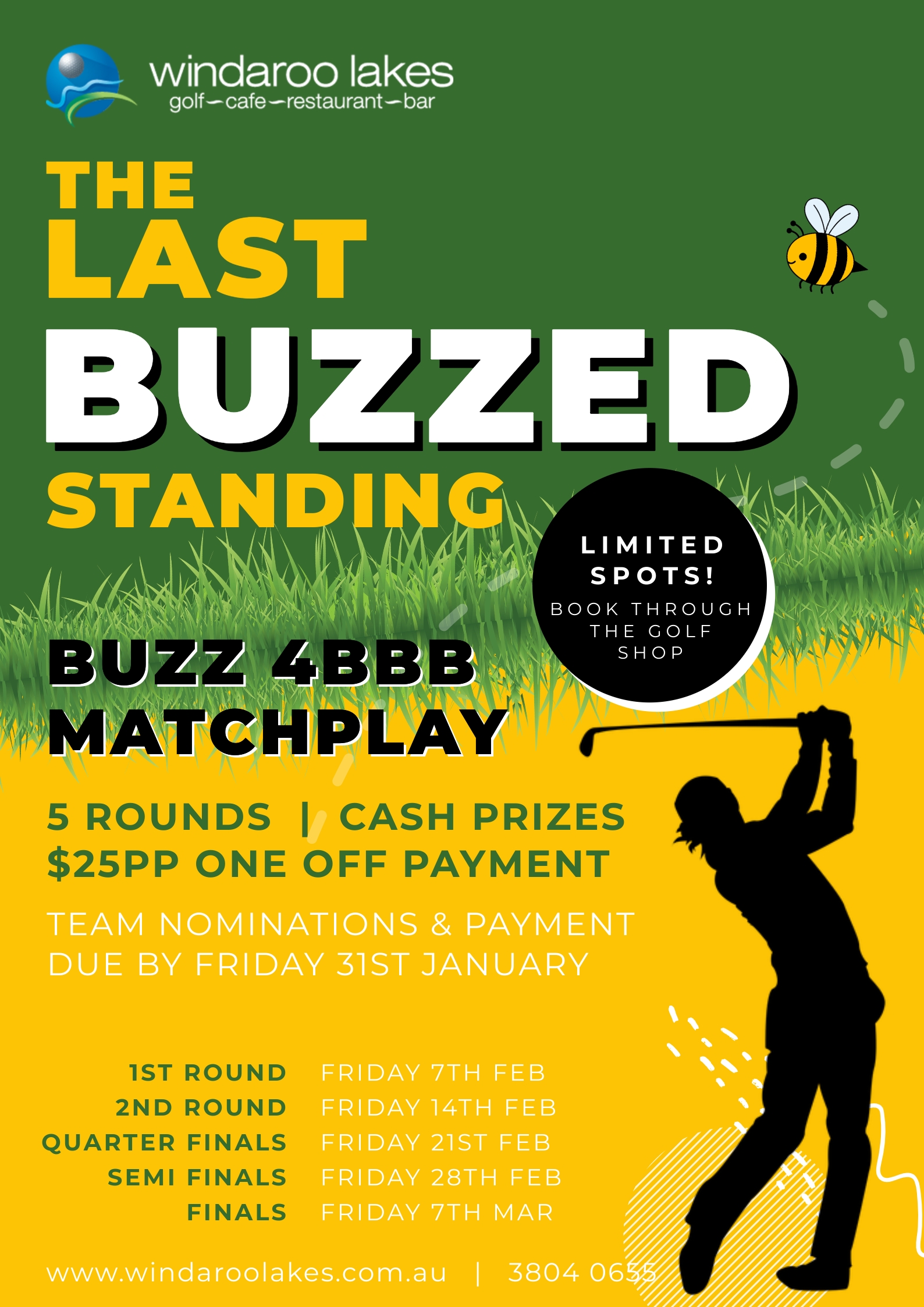 Last Buzzed Standing 2025 Poster